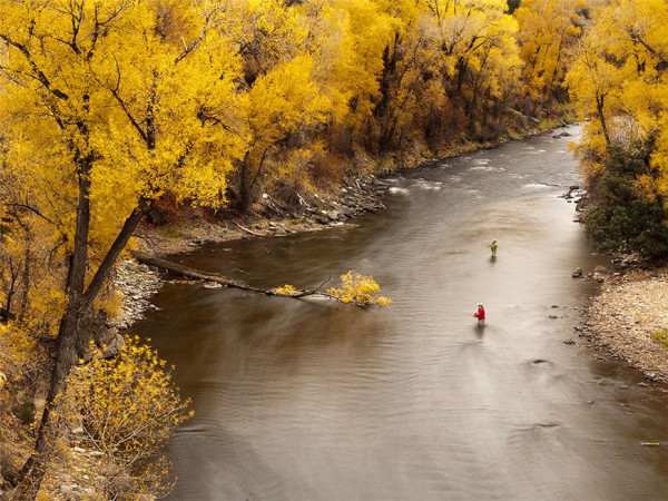 美国科罗拉多河支流——咆哮叉河（Roaring Fork River）.jpg